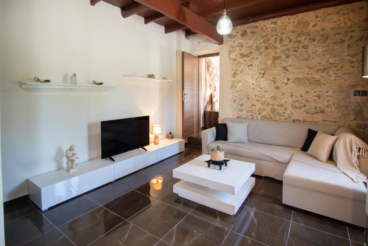 Olea Stone House Near The Sea Villa Notos Exterior photo